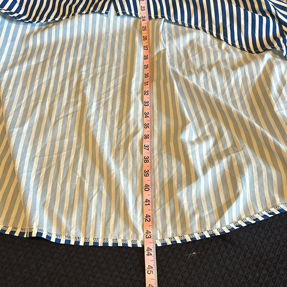 Hi-low button down tunic shirt - Picture 8 of 8